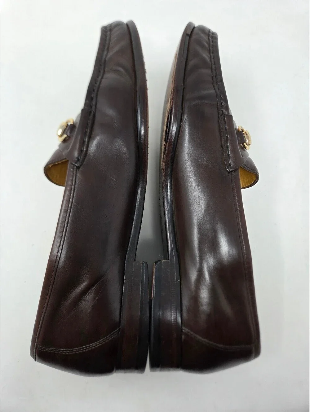 Cole Haan Mens Brown Leather Horsebit Loafers Size 9.5 M